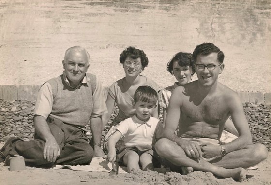 John with family