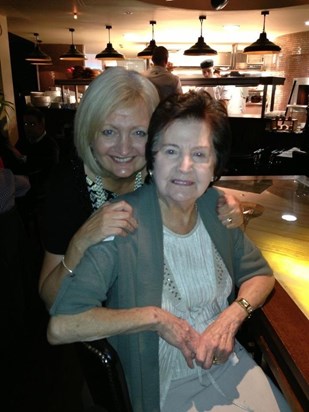 Mum and me on my 60th birthday