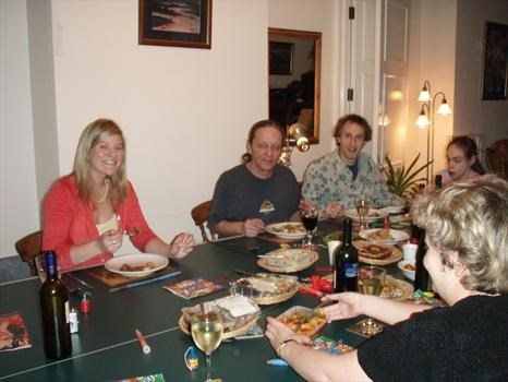FlatMates dinner - Nov 2006