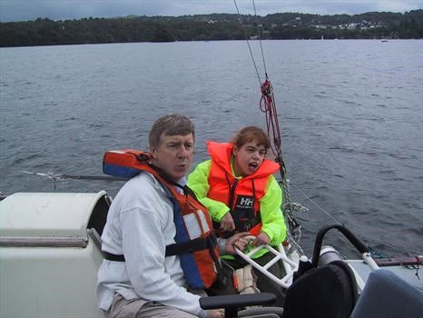 Yachting with Dad, Calvert Trust 2002