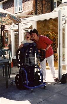 Moria and Jane Skillen Summer 1995 1