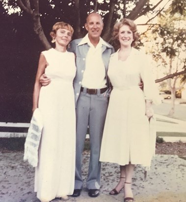 Connie with Paula and George Zabka. 