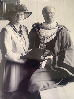 Mayor and mayoress of Bury  2002-2003