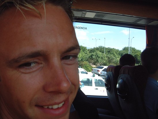 Curt on hols in 2005
