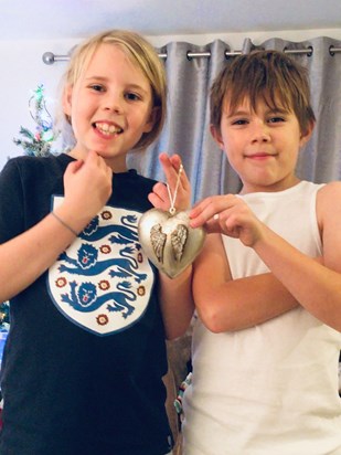 Special bauble in memory of daddy - Christmas 2018