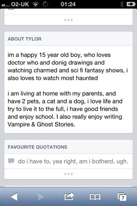 Fond this on your fb page made me so proud of you as always,you certainl did life life to the full x