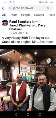 Uncle Gurdip 80th birthday being celebrated by his colleagues at the Bracken golf club. RIP 🙏🏾🙏🏾🙏🏾