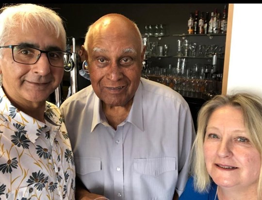 Tipu & Helen - Much loved and devoted care, love and attention you both provided at crucial times and fun times to Gurdip. He was very proud of you Tipu!