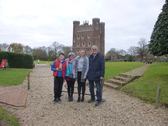 Tattershall Castle just before Christmas 2016