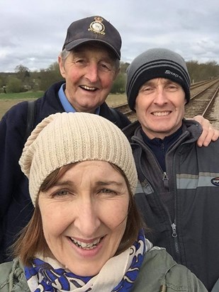 Grandad, Chris, and Dad 