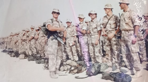 Serving in the Gulf War