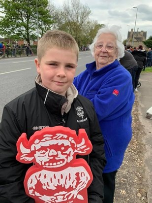 Lincoln city parade. 