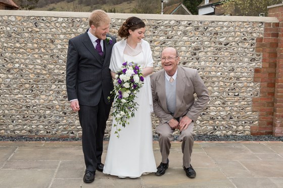 "Little Old Man" at Jenny & Jon's wedding.