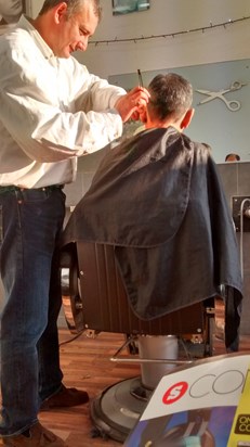 Dad's favourite barber - Mick