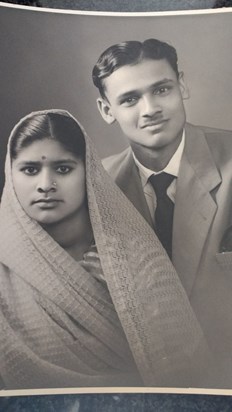 Chhaganlal Shah & Jayaben Bid married 14th May 1958