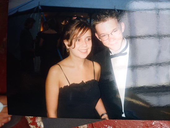 Fraser and Linny, Oakham School 1999