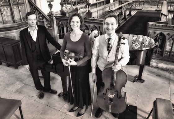 The Witchell Trio in 2018 following a performance of Rachmaninov's 2nd Trio élégiaque in Oakham