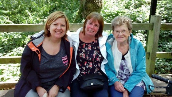 Mum, Tina & Rachel - Sherwood Forest 2013