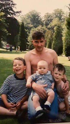 Dad and his boys