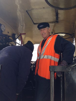 Mike (Dad) Aug 2014 Elsecar Heritage Railway