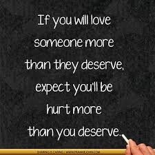 You deserve to feel happy and loved. Don't waste your time on someone who can't love you back.