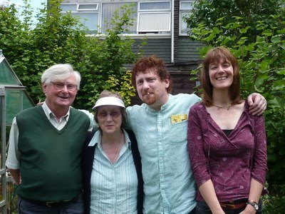 Dad, Mark, Mum and Jen