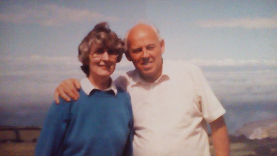Mum and dad in Somerset 