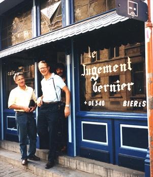 Enjoying Beer in Belgium,  1985
