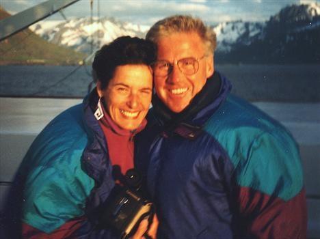 Norway is for lovers. Even in July, the cold crisp air makes for good snuggling!!  1991
