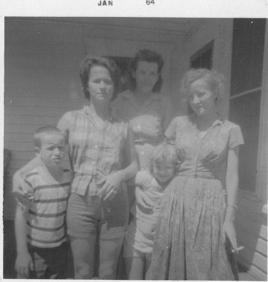 Mom, Bill, Susie, Aunt Ruth, Grandma