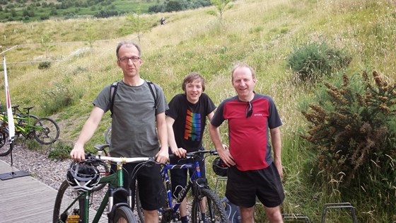 201407Cycling with the Tuppers, Scotland