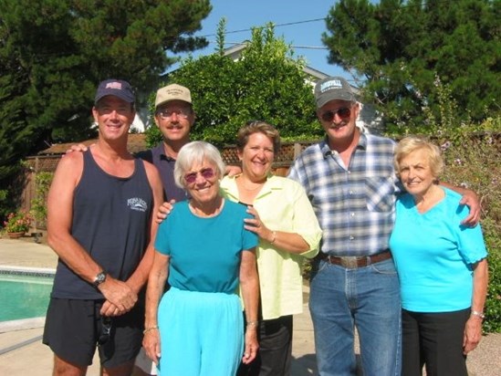 Betty, Duff and Scott family June 2004