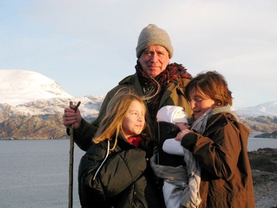 Torridon with grandaughters