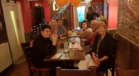 Tom's Birthday celebrations 2019 with Rosie and Kaelan