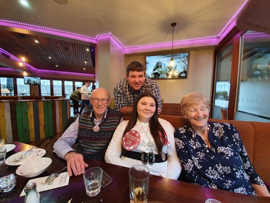 Gerry and Rosie's birthday, 5th January 2020