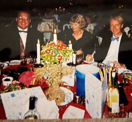 Davenies School ball, with Jan and Paul. Happy days.