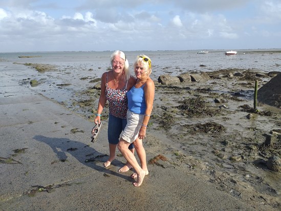 August 2019 in St Hilaire - with Cecily Rees