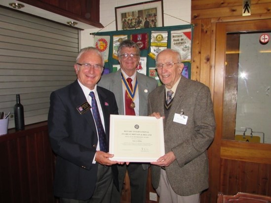 50yrs in Rotary