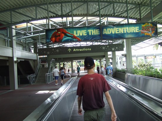 Universal Studios 2010. You absolutely loved this place Rob.