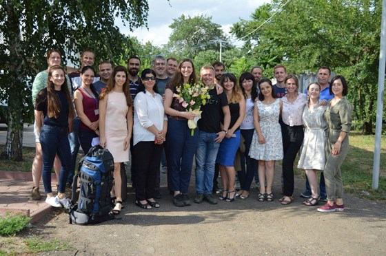 My farewell from Slavyansk - Vova was one of the hardest to say goodbye to.