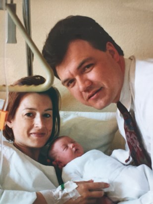 Mum, Dad and baby Nelli