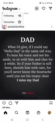 I miss you Dad