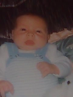 Connor as a baby