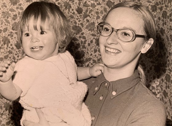 1971 me and Mum xx 