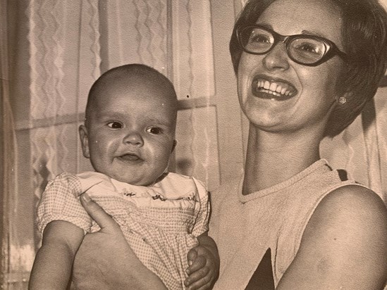1968 Mum & Gavin xx 