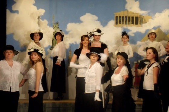 Barbara performing with St James's Players
