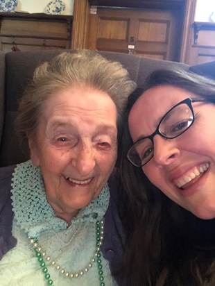 One of many ‘nanny selfies’ taken over the years... love this one 