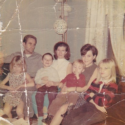 Mother and Daddy ,Charlotte, Donna, Danny, Becky ,Billy Powell