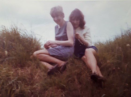 Young Linda and her Sister Amber