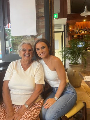 Me and little nan on her 90th birthday 😍